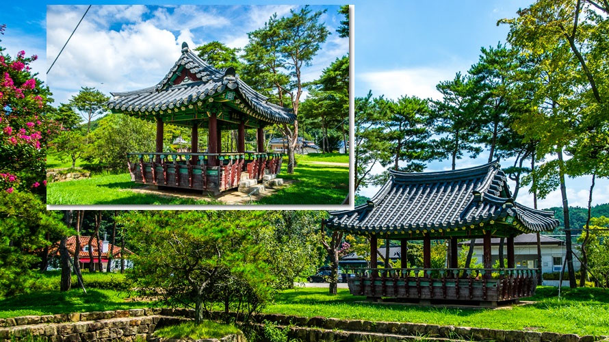 삼연정과 부용지